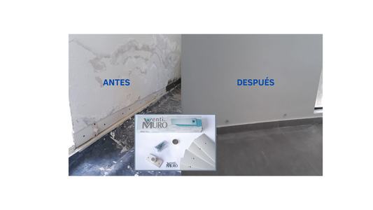 ¿Se abomba la pintura o enjarre de tu muro en la parte baja?